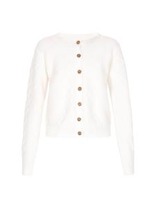 DreiMaster Женский кардиган кремового цвета