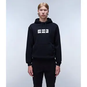 Худи Napapijri Box Logo, черный