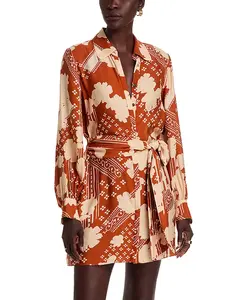 Платье Ады с поясом Ramy Brook, оранжевый