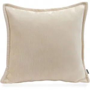 Декоративная подушка Bonanza, слегка мерцающая, с наполнителем, чехол с застежкой-молнией снимается H.O.C.K., белый