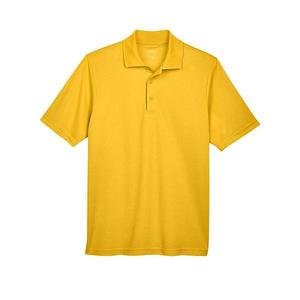 Polo Origin performance piqu Core365, Campus Gold