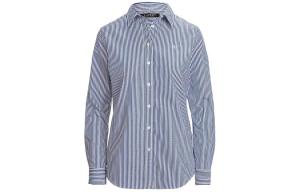 LAUREN RALPH LAUREN Рубашка SS24 женская синяя