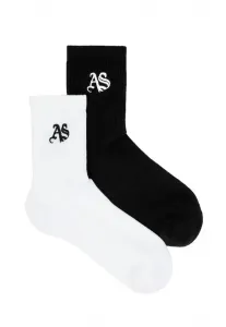 Носки joss gothic (2 шт. в упаковке) Allsaints, Black White