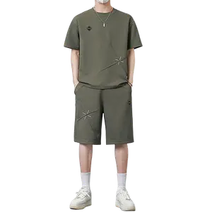 Спортивный сет Casual Unisex из двух предметов Jeep, oil зеленый