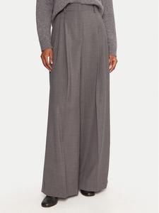 Брюки палаццо wide leg Adelfi 2525136072 Weekend Max Mara, серый