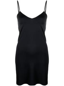 Платье-комбинация с V-образным вырезом Hanro, черный