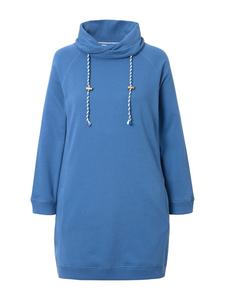 Платье до колена Ulla Popken Kleid, цвет denimblau