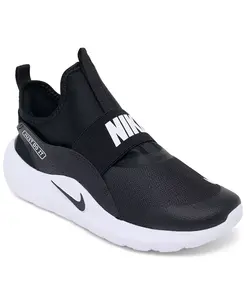 Детские беговые кроссовки Flex Runner 4 Slip-On от Finish Line Nike, черный