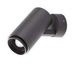 Настенный светильник FARO für den Außenbereich Plom, черный - металл - 8 x 20 x 8 см