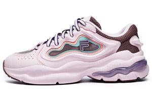 FILA FUSION PALETTE Pen Holder Shoes Lifestyle Shoes Women's Low-top Park Fog Tender Powder / Antler Brown