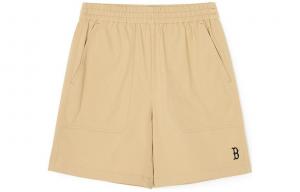 Повседневные шорты унисекс MLB, Белый/Желтый