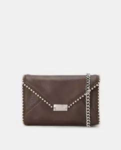 Сумка-бандо с украшением в виде шариков Tintoretto, коричневый
