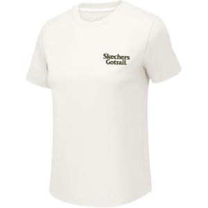 Skechers Футболка Mountain And Wild Outdoor Series женская Marshmallow White 0074