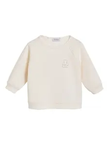 Толстовка Baby Bernie Brunello Cucinelli Kids, белый