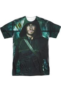 Футболка Arrow Two Sides с коротким рукавом для взрослых из полиэстера Gildan, белый