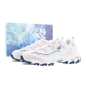 Skechers D'lites 1.0 silt sweet dream высотные низкие массивные кроссовки women's pink