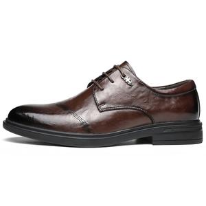 Мужские туфли Low top черные/коричневые FAPAI, коричневый