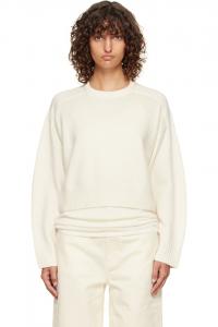 Loulou De Saison Свитер Off-White Bruzzi LDS свободного кроя из кашемира