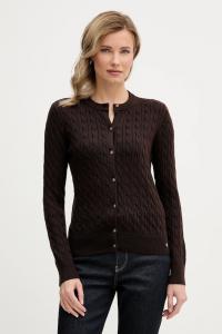 Кардиган из шерсти Calvin Klein Jeans, коричневый