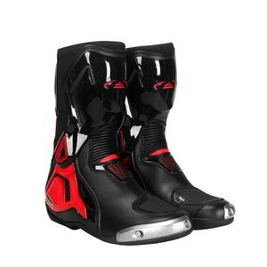 SCOYCO Ботинки для мотоцикла benki, трейловые внедорожные гоночные туфли, противоскользящие велотуфли для мужчин и женщин, туристические ботинки, 208-black orange track version, с боковыми аксессуарами, размер 36