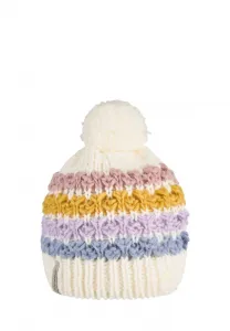 Шапка bommel streifen Sterntaler, Silber Melange