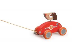 Scratch, игрушка-качалка для пса Цезаря.