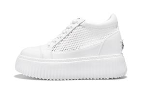 Дышащие низкие кроссовки для скейтбординга, увеличивающие рост, женские Iijin, White