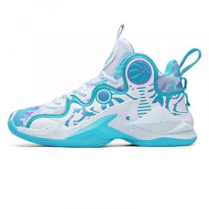 GQWE Дышащие нескользящие амортизирующие баскетбольные кроссовки унисекс White Moonlight, цвет White Moonlight