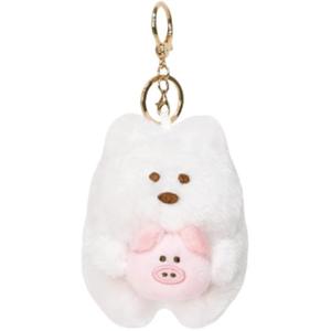 Мягкая игрушка MOKMOK Bear Piglet Seal Кулон Высота 10см Friendship