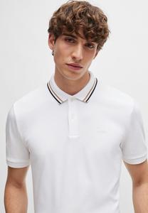 Рубашка-поло Penrose 38 BOSS, белая