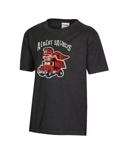 Черная футболка Florida Gators Dino Truck для мальчиков и девочек Comfortwash, черный