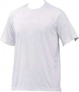 Футболка Mizuno 12JA7T62 с круглым вырезом, белый