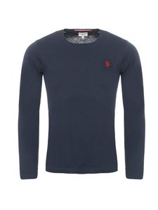 Лонгслив U.S. Polo Assn., цвет der farbe navy