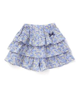 Брюки-кюлоты Tana Lawn с трехъярусными оборками и принтом Liberty (Leontyne Dream) (90-140 см)