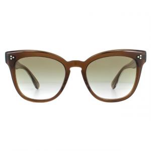 Солнцезащитные очки marianela ov5372su 16258e эспрессо оливковые с градиентом Oliver Peoples, коричневый