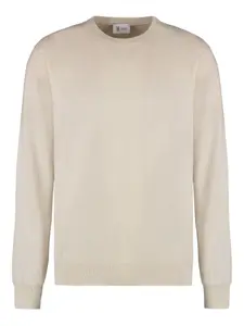 Джемпер из смеси шерсти и кашемира THE (Alphabet), белый