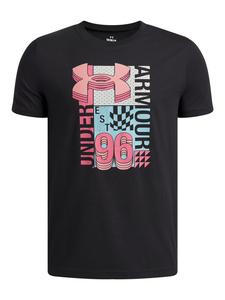 Under Armour Футболка Performance 'Collage' в черном цвете