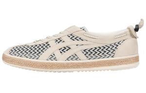 Кроссовки серии «Delegation» унисекс с низким верхом бежевого/черного цвета Onitsuka Tiger