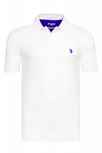 Поло U.S. Polo Assn. Basic, белый