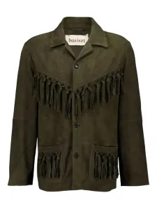 Замшевая куртка с бахромой Vestige Baziszt, коричневый