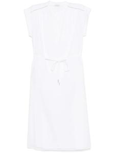 Платье миди из хлопка Peserico, белый