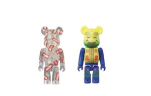 Серия 39 100% коллекция 39 100% мистери боксы 24 блайнд бокса BE@RBRICK, Confirmed Style-Transparent+Artist Style 1 (Open and Remove Bag)
