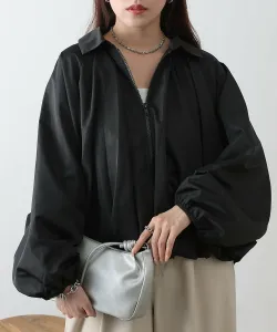 Нейлоновая куртка с пышным подолом Colony 2139, цвет Black