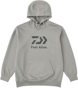 Толстовка с капюшоном Daiwa DANROTECH DE-8925 WL4XL, различные размеры (модель 2025 года), серый