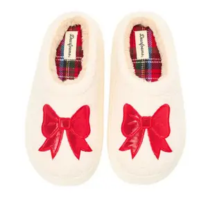 Праздничная новинка: женские тапочки-сабо Dearfoams, цвет muslin