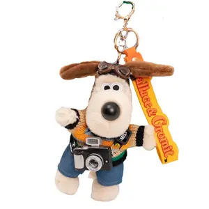 Плюшевый кулон с мультяшной лапкой для двери, собачка, высота 15см Bitter purchase, желтый