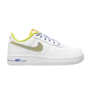 Кроссовки Nike Force 1 LV8 PS 'White Multi', белый