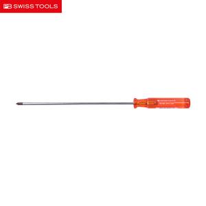 PB SWISSTOOLS Швейцарская классическая крестовая отвертка PH1 × 200 мм, прозрачная отвертка с жесткой ручкой PB 190,1-200