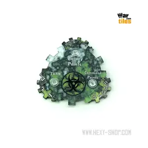 Универсальный трекер боя — Биологическая опасность, War Tiles - Battle Trackers