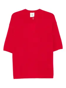 Вязаная футболка The Garment, красный